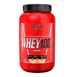 Whey Protein 100% Pure Sabor Baunilha IntegralMédica 907G