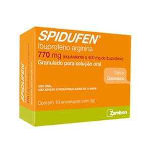 Spidufen 770mg 10 comprimidos