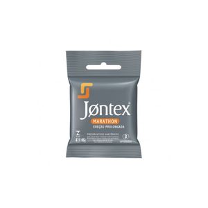 Preservativo Jontex Ereção Prolongada com 3 Camisinhas