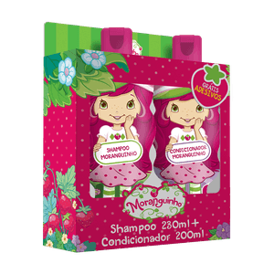 Kit Moranguinho Shampoo 230ml + Condicionador 200ml Nutriex