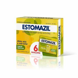 Estomazil abacaxi com 6 envelopes efervecentes com 5g