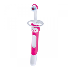 Escova Dental Mam Training Brush + 6 meses Girls (Cores Diversas)