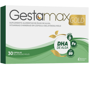 Polivitamínico Gestamax Gold para Gestantes 30 cápsulas