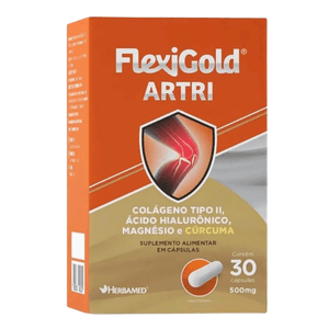 Flexigold Artri 500mg Herbamed 30 Cápsulas