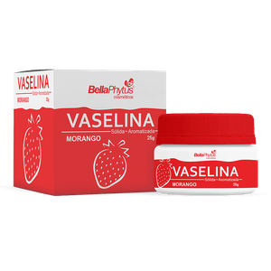 Vaselina Sólida Bisnaga Bella Phytus Morango 25G