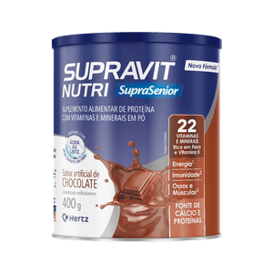 Supravit Nutri Chocolate Suplemento Alimentar 400g