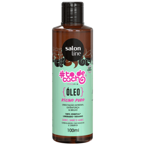 Óleo de Umectação #todecacho Rícino Puro Salon Line 100ml