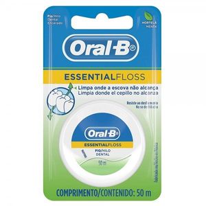 Fio Dental Oral-B Essential Floss com 50 Metros