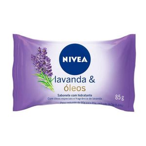 Sabonete Hidratante Nivea Lavanda e Óleos 85g