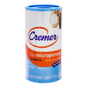 Fita Microporosa 10Cm X 4,5M, Cremer, Multicor