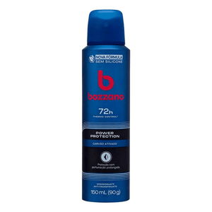 Desodorante Antitranspirante Aerosol Bozzano Power Protection Masculino 48h 150ml