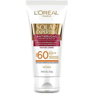 Protetor Solar Loreal Expertise Facial Antirrugas FPS 60 com 40g