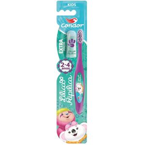 Escova Dental Condor Kids Lilica Ripilica 2 À 4 Anos Extra Macia 1 Unidade (Diversas Cores)