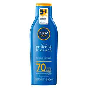 Protetor Solar Nivea Sun Protect & Hidrata Fps70 200ml