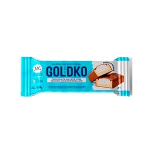 Barra de Proteína Goldko Chocolate Ao Leite + Marshmallow 50g