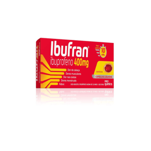 Ibufran Ibuprofeno 400mg 8 Cápsulas Líquidas