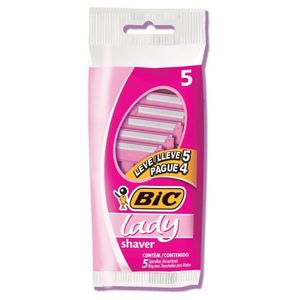 Aparelho De Barbear Bic Lady Shaver Leve 5 Pague 4 unidades
