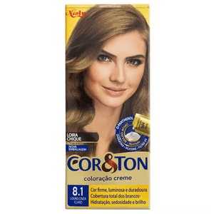 Tintura Cor&Ton Niely Louro Cinza Claro 8.1 50g