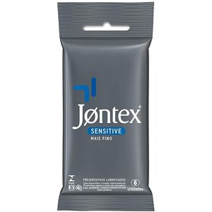 Preservativo Jontex Sensitive com 6 unidades