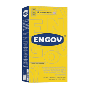 Engov com 12 Comprimidos