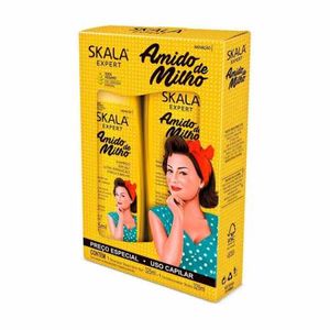 Kit Skala Shampoo+Condicionador Amido De Milho 325ml