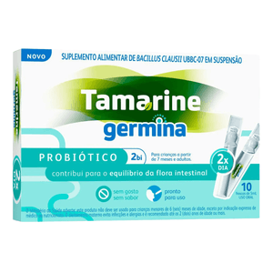 Probiótico Tamarine Germina 10 frascos de 5ml cada