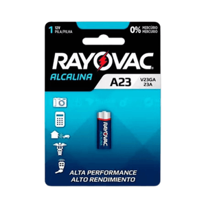 Pilha Rayovac Alcalina Blister v23ga/a23 12v Com 1 Unidade