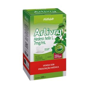 Arlivry Xarope Sabor Cereja 100ml Natulab