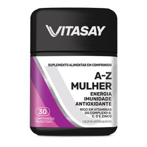 Suplemento Alimentar Vitasay AZ Mulher com 30 comprimidos