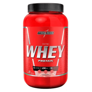 Nutri Whey Protein Sabor Morango IntegralMédica 907G