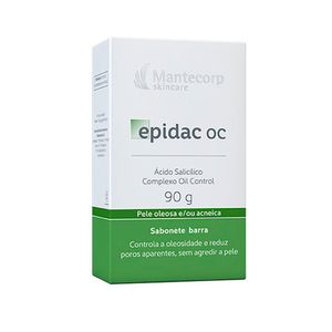 Epidac Sabonete Barra Pele Oleosa E Acneica 90G