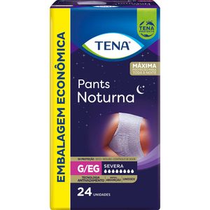 Roupa Íntima Tena Pants Noturna G/EG 24 Unidades