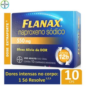 Flanax 550mg 10 Comprimidos