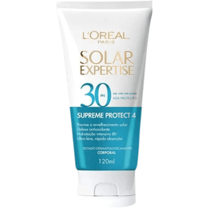 Protetor Solar Corporal Expertise Supreme Protect4 L'Oréal FPS30 120mL