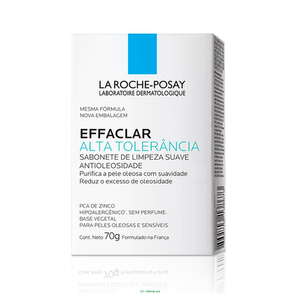 Effaclar Alta Tolerância Sabonete Antioleosidade 70G