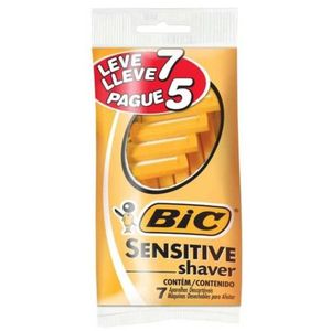 Aparelho De Barbear Bic Sensitiv Shaver Leve 7 Pague 5