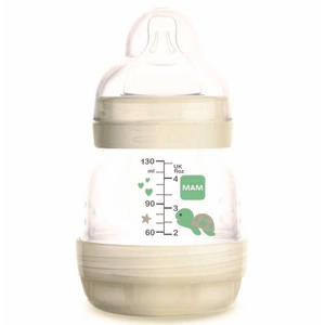 Mamadeira Mam Easy Start Neutra com 130ml (Diversas Estampas)