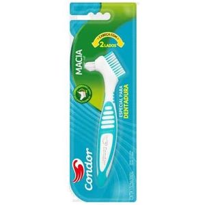 Escova Dental Condor Suave E Macia Para Dentadura Protetica