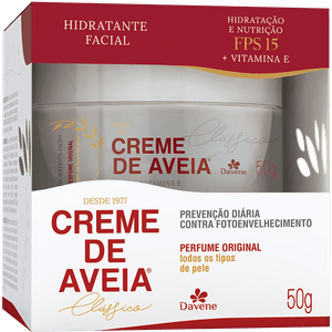 Creme de Aveia Davene Hidratante Facial 50g