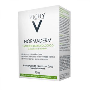 Normaderm Sabonete Pele Oleosa Acneica Vichy 40G