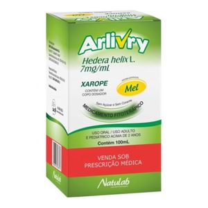Arlivry Xarope Sabor Mel 100ml Natulab