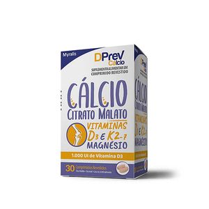 Vitamina D 1.000UI DPrev Cálcio 30 comprimidos