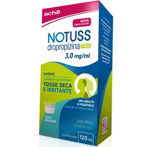 Notuss 3,0Mg Xarope 120ml