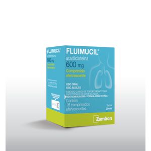 Fluimucil 600mg Efervescente 16 Comprimidos