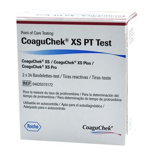 Tiras Reagentes Coaguchek XS PT Test 48 Unidades