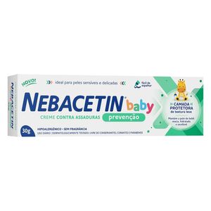 Creme Nebacetin Baby Prevenção 30g