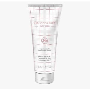 Loção Hidratante Giovanna Baby Blanc Vanilla 200ml
