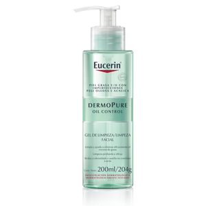 Gel de Limpeza Facial Eucerin DermoPure Oil Control 204g