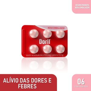 Doril 500mg 6 Comprimidos
