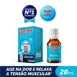 Analgésico e Relaxante Muscular Dorflex Gotas 20ml